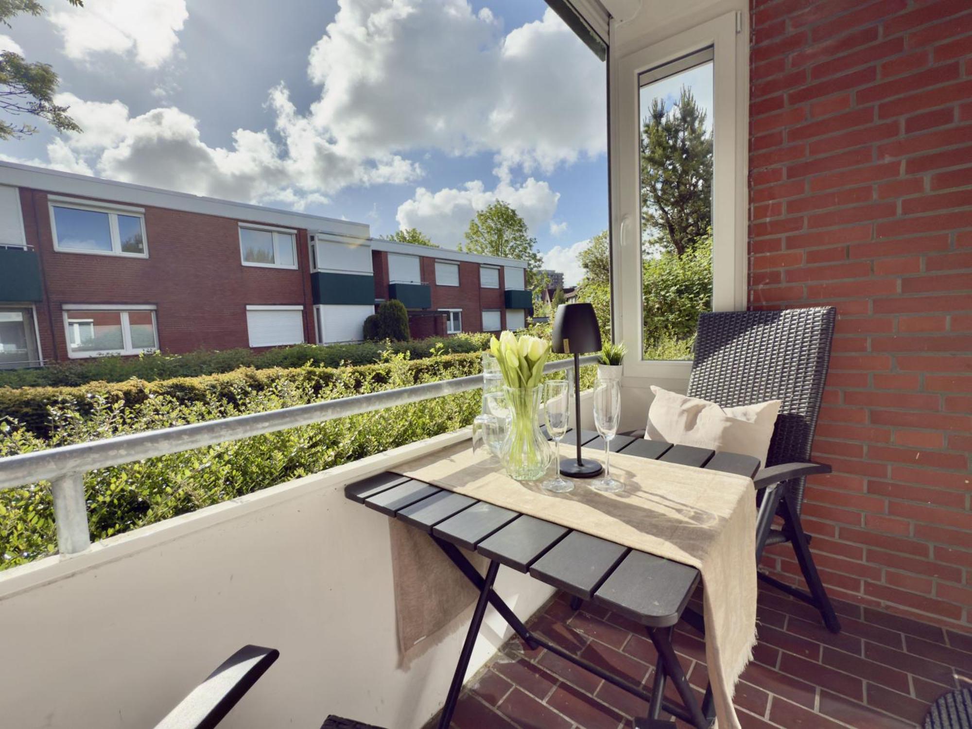 Fewo Kleine Freiheit Mit Balkon - Horumersiel Exteriör bild