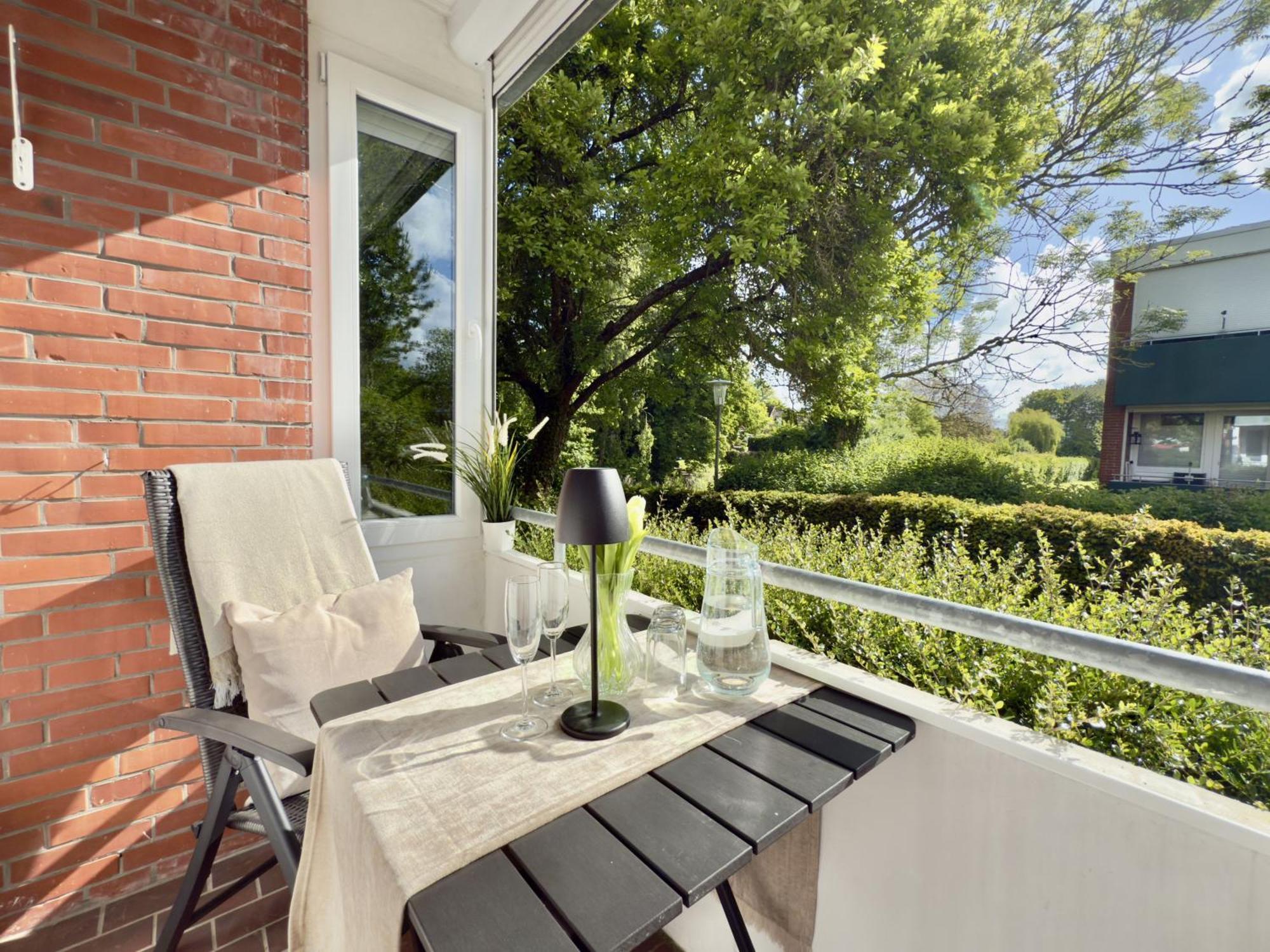 Fewo Kleine Freiheit Mit Balkon - Horumersiel Exteriör bild